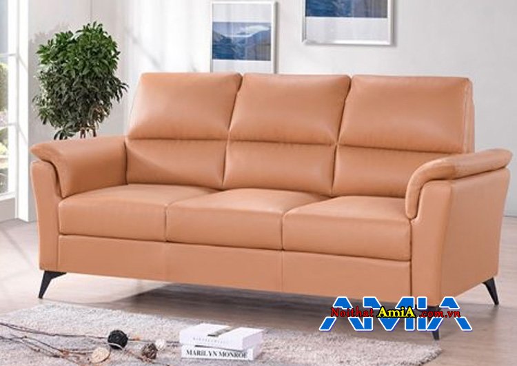 Ghế sofa văng màu hồng nhỏ gọn AmiA SFD255