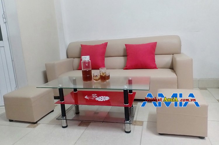 Hình ảnh Mẫu ghế sofa văng nhỏ gọn giá rẻ 3.150k