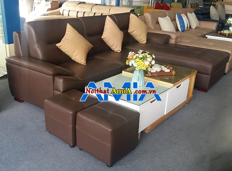 Hình ảnh mẫu bàn ghế sofa phòng khách giá rẻ SFD141A