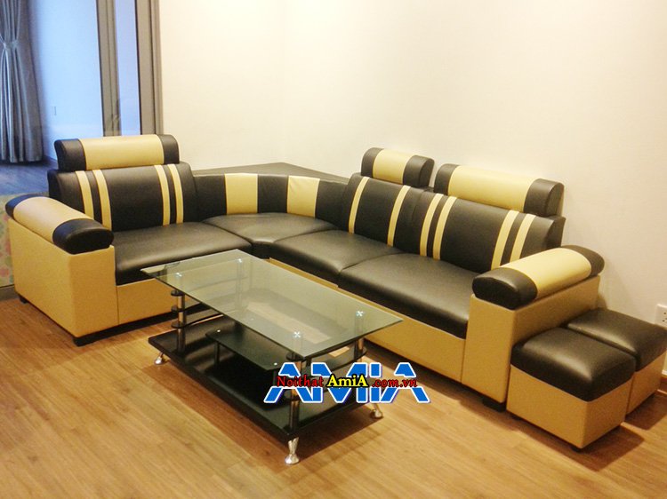 Bộ sofa da giá rẻ cho sinh viên, người đi làm ở trọ