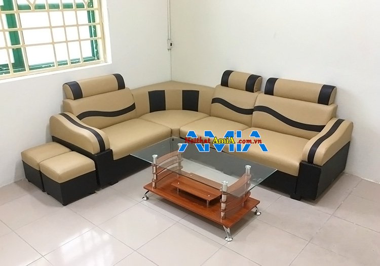 Hình ảnh mẫu ghế sofa da giá rẻ dưới 2 triệu bền đẹp