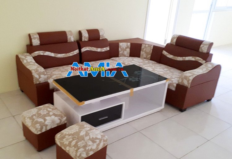 Hình ảnh Mẫu sofa nỉ giá rẻ dưới 2 triệu đẹp