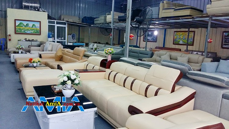 Cửa hàng bán sofa da uy tín tại Hà Nội có xưởng sản xuất trực tiếp