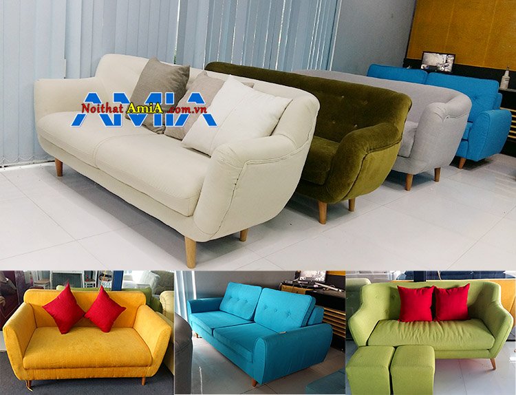 Địa chỉ bán sofa nỉ giá rẻ Hà Nội trưng bày ghế văng