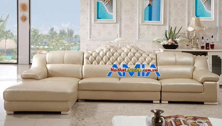 Đặt mua sofa góc tân cổ điển giá rẻ tại AmiA