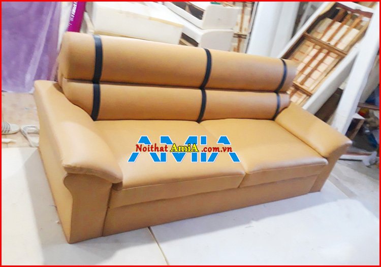 Mẫu ghế sofa da sản xuất tại xưởng AmiA