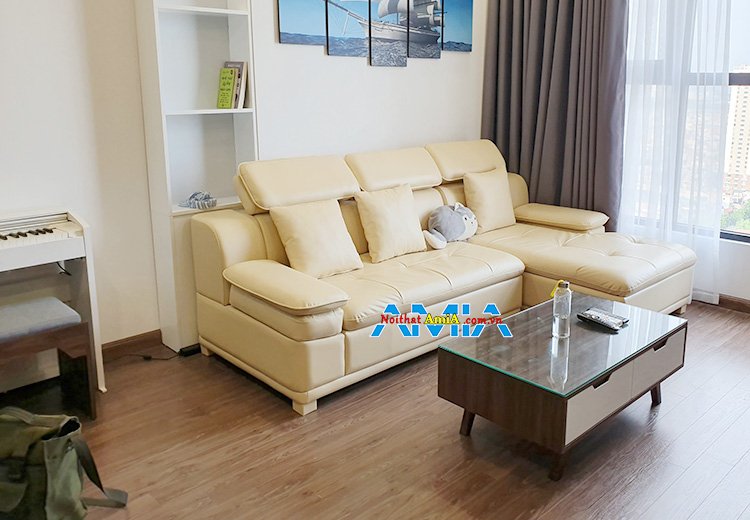 Hình ảnh ghế sofa góc chữ L thực tế