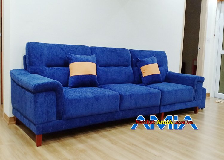 Sofa phòng khách màu xanh đẹp