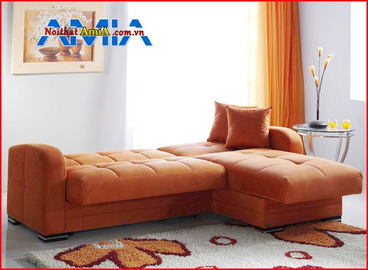 Xu hướng ghế sofa nỉ giường thông minh hợp mệnh Hỏa