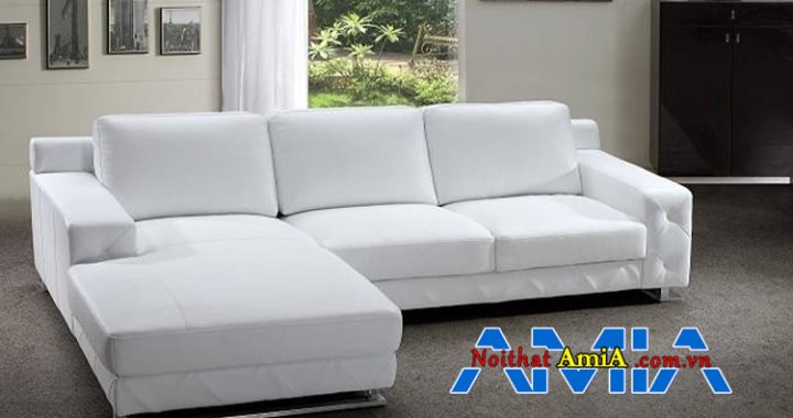 Hình ảnh ghế sofa màu trắng từ NT AmiA