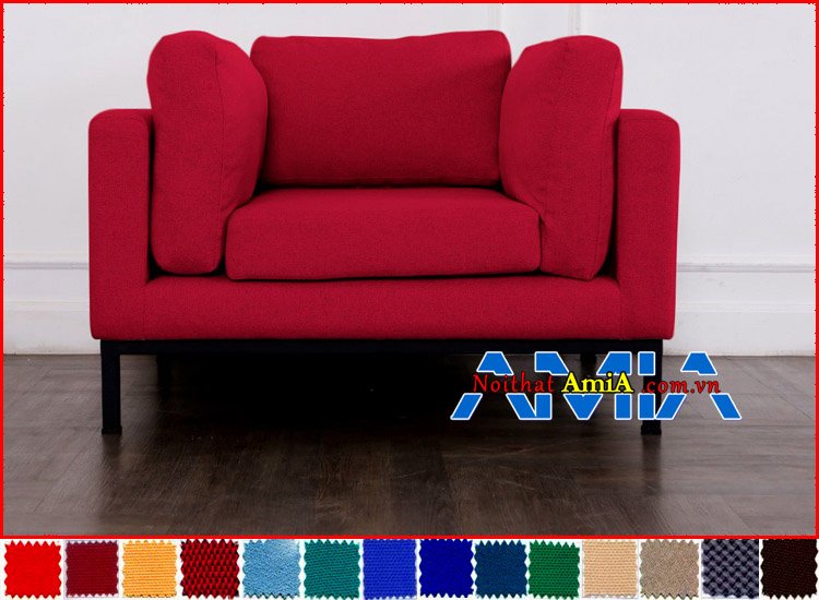 Mẫu ghế sofa nỉ mini nhỏ xinh