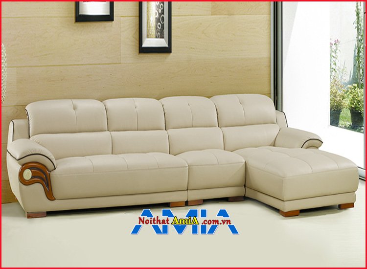 Hình ảnh ghế sofa phòng khách chung cư hình chữ L