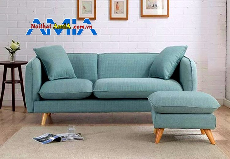 Mẫu ghế sofa vải bố đẹp hiện đại