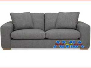 Hình ảnh ghế sofa 2 chỗ giá rẻ tay vịn Vuông đẹp