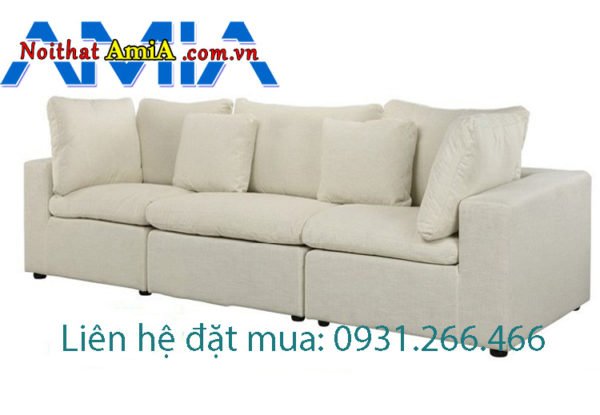 Ghế sofa nỉ văng dài AmiA SFN1910674