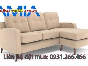 Sofa nỉ màu kem AmiA SFN1910909