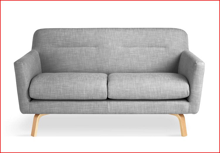 Hình ảnh ghế sofa vải 2 chỗ cho chung cư nhỏ gọn