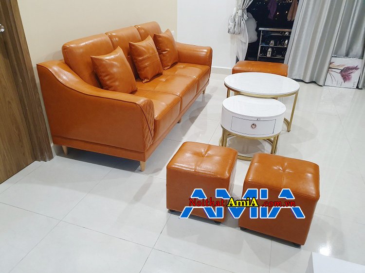 Hình ảnh ghế sofa văng cho chung cư nhỏ hẹp