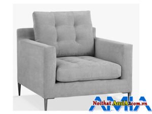 Hinh anh ghe sofa don mau ghi sang cho chung cu nho AmiA SFN1911515