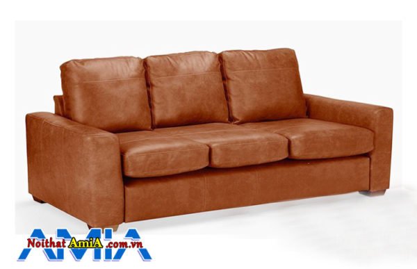 Ghế sofa văng màu da bò AmiA SFD1911535