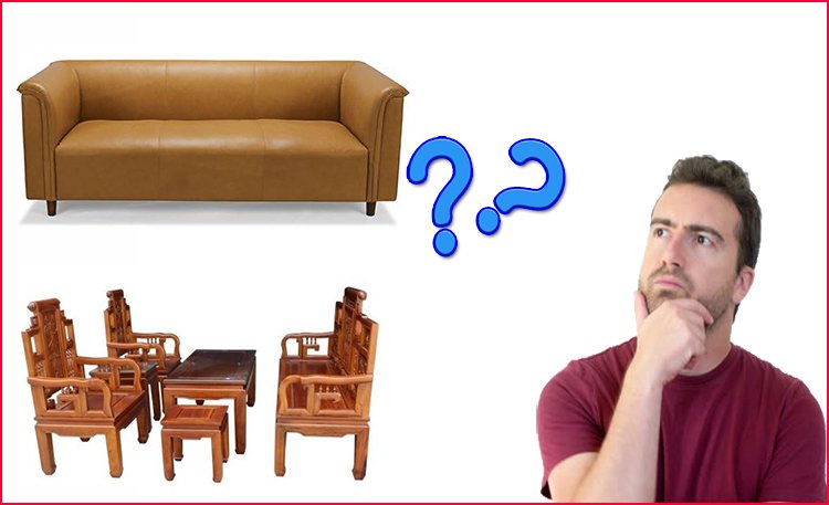 Nên mua bàn ghế gỗ hay sofa cho phòng khách