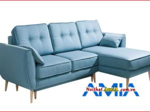 Ngắm nhìn mẫu ghế sofa chung cư hiện đại chữ L đẹp