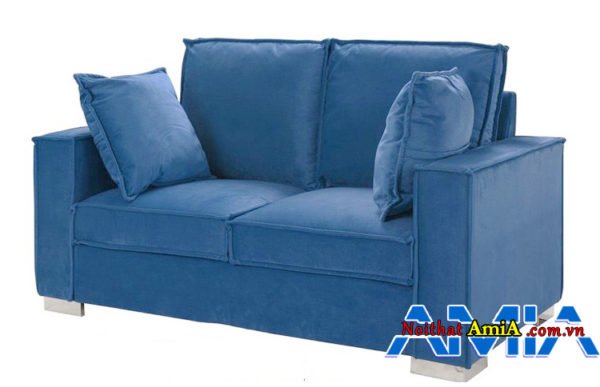 ghe sofa mau xanh cho phong khach chung cu AmiA SFN1910738