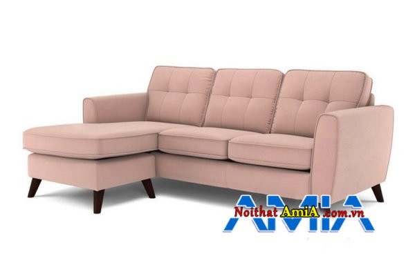 Sofa mini màu hồng phấn đẹp AmiA SFN1910883