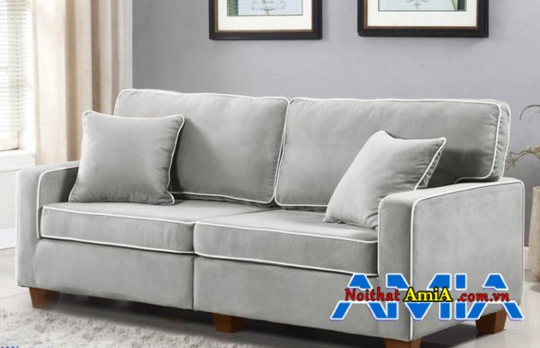 Sofa nhỏ gọn có đường may nổi AmiA SFN1910745