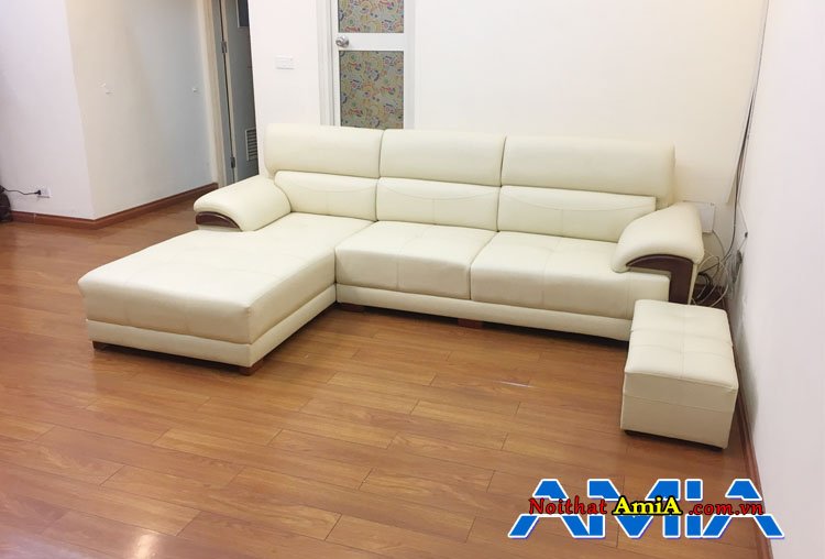 Hinh anh mau ban ghe sofa phong khach chung cu hien dai Ha Noi