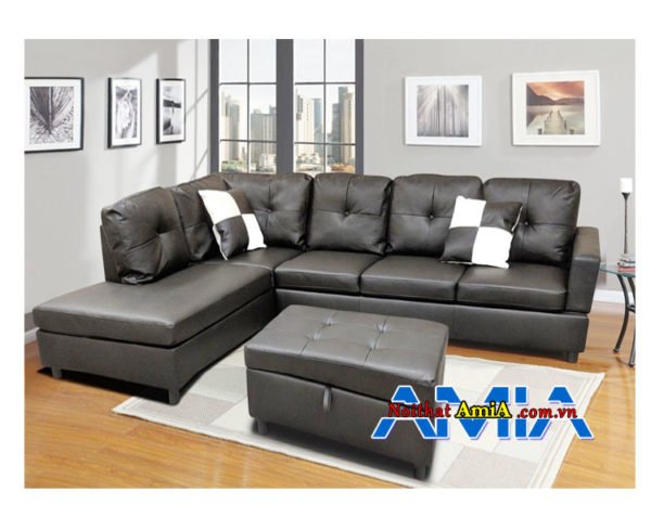 Hinh anh mau sofa goc phong khach chung cu AmiA SFD1301201