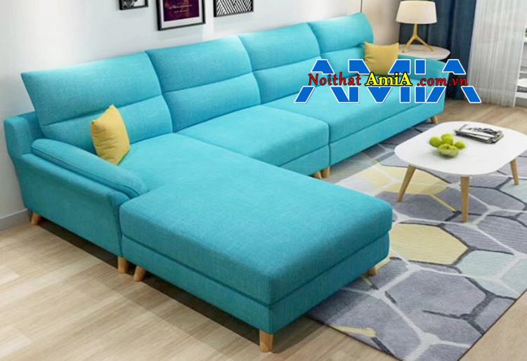 sofa vải đẹp trẻ trung cho phòng khách SFN199269