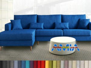 Mẫu sofa vải cho nhà chung cư đẹp AmiA SFN199247