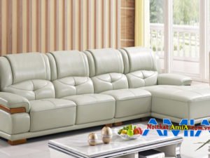 ghế sofa da phòng khách chữ L bán chạy nhất