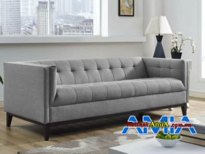 mau ghe sofa vang ni dinh khuy cach dieu AmiA SFN13012011