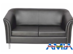 Hinh anh mau ghe sofa vang da hien dai mau den AmiA SFD1901201