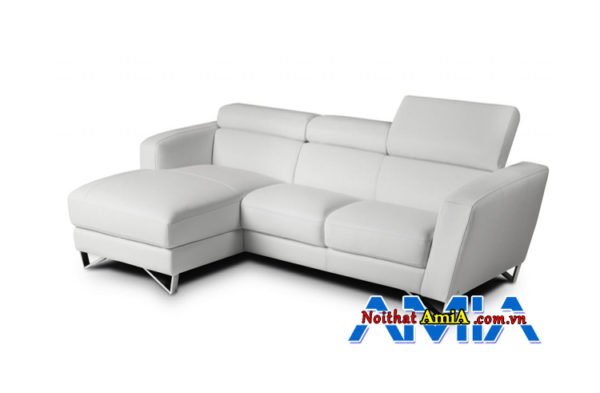 hinh anh mau ghe sofa mau trang AmiA SFN1301206