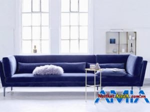 Hinh anh mau ghe sofa mau xanh duong AmiA SFN2001206