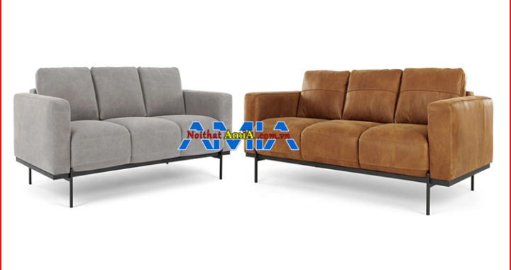 Nên chọn sofa da hay nỉ phù hợp