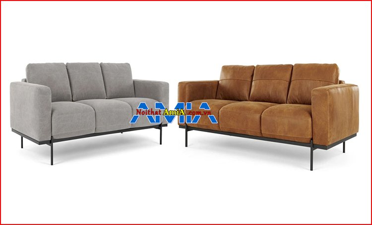 Nên chọn sofa da hay nỉ phù hợp