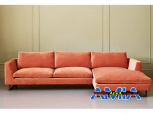 Hinh anh mau ghe sofa boc ni mau do AmiA SFN1601205