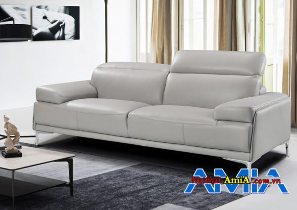 Hinh anh ghe sofa vang da thiet ke 2 cho ngoi dep AmiA SFD2001204