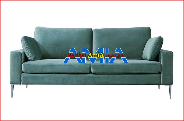 sofa văng nỉ đẹp tay vịn vuông mã SFN1992101