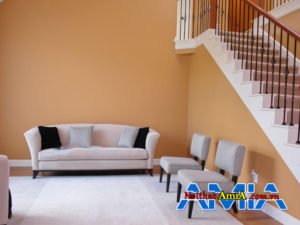 Hình ảnh mẫu ghế sofa văng ghép bộ đẹp cho phòng khách nhà ống
