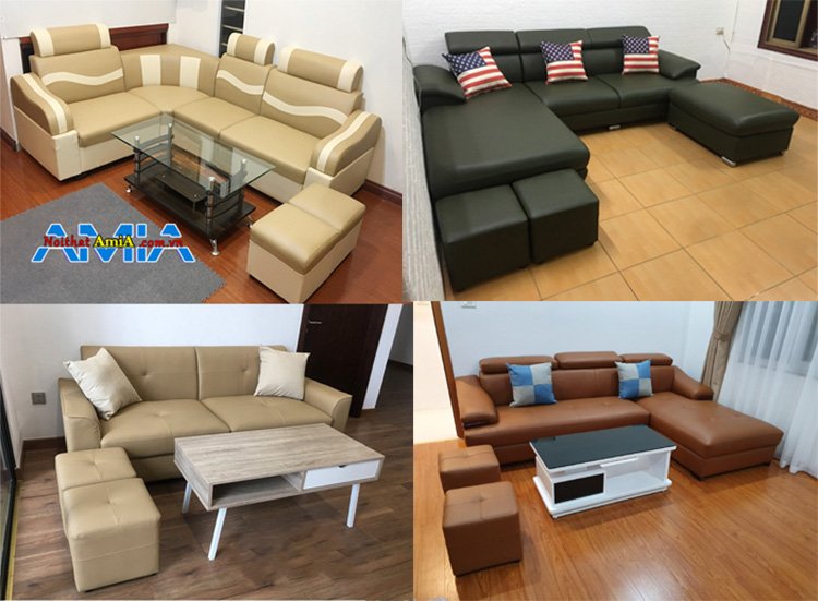 có nên mua bộ sofa da giá rẻ cho phòng khách không