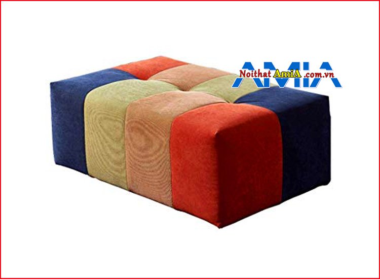 đôn sofa cho shop thời trang gia đình bọc vải nỉ đẹp