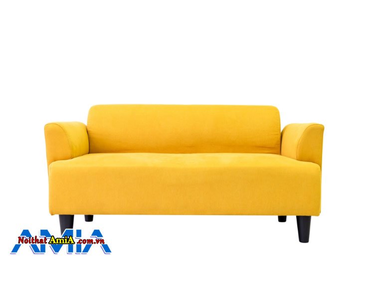 Hình ảnh mẫu ghế sofa màu vàng óng đẹp