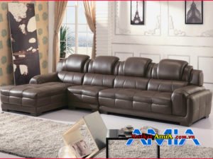 sofa da PU cao cấp phòng khách AmiA SF1992128