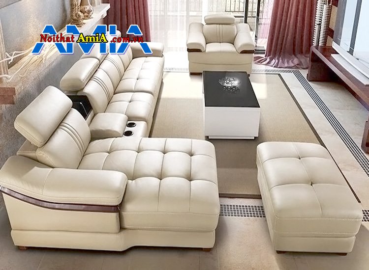 sofa da Microfiber nhập khẩu AmiA SF1992121