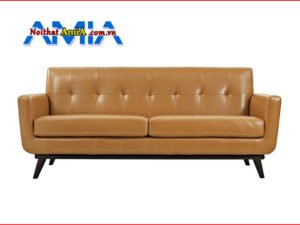 Hình ảnh ghế Sofa simili giả da hiện đại đẹp AmiA SF1992111